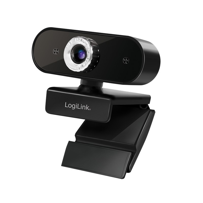 UA0368  Webcam HD USB con micrófono para videoconferencias nítidas (Skype, Team, Google Meet, Facebook, etc.)