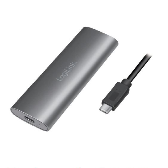 UA0389  Mini Caja USB 3.2 Gen 2x1 SSD USB-C a PCIe NVMe/SATA