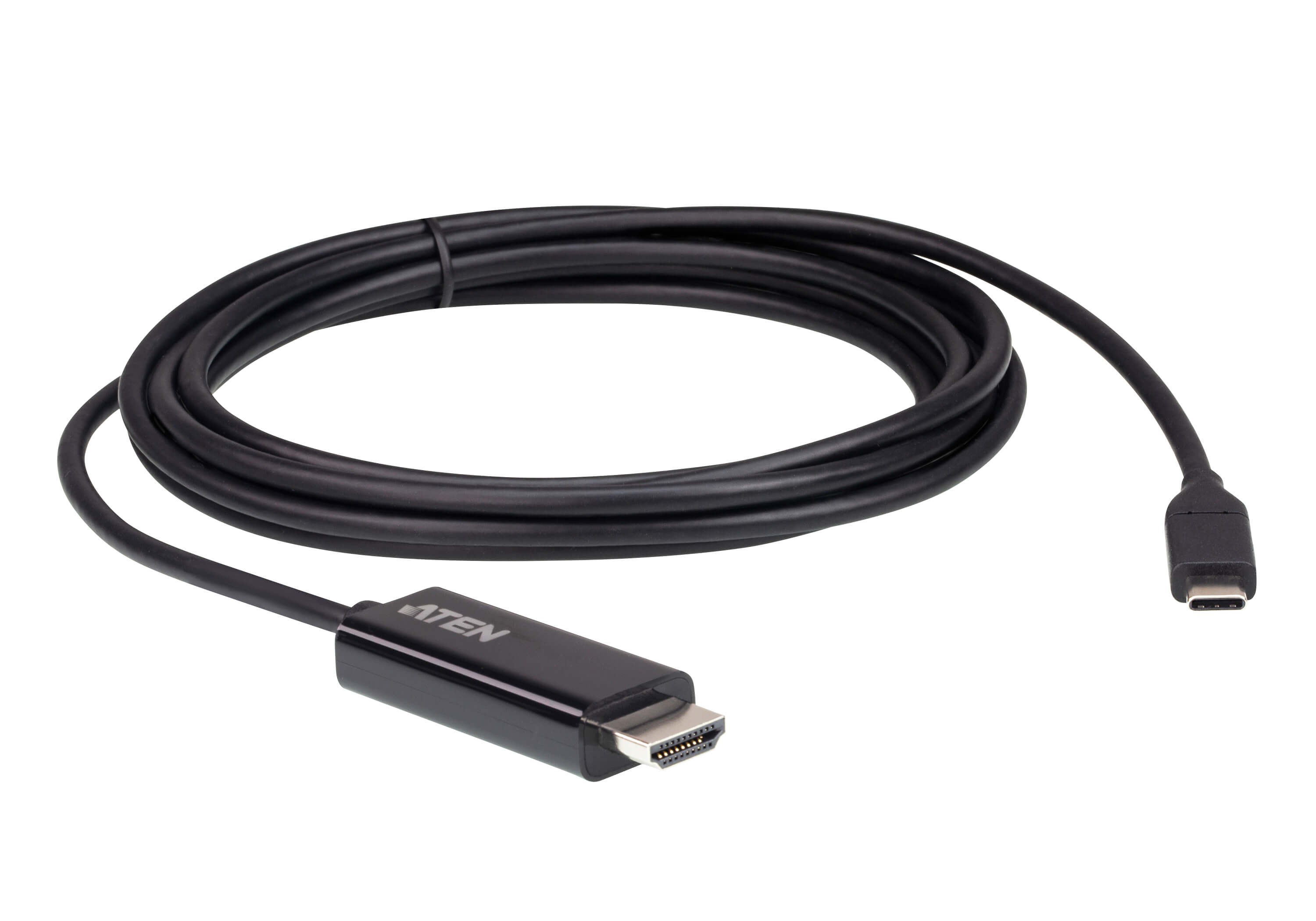 UC3238  Cable USB C Macho a HDMI Macho  2.70m 4K/60Hz 3840 x 2160  ATEN UC3238