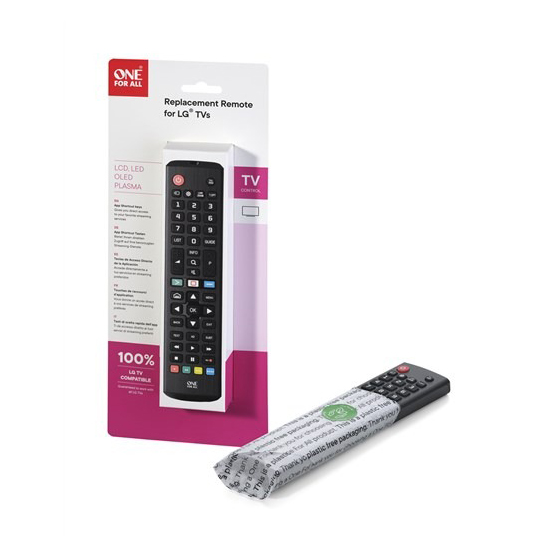 URC4911  Mando para TV LG. One For All