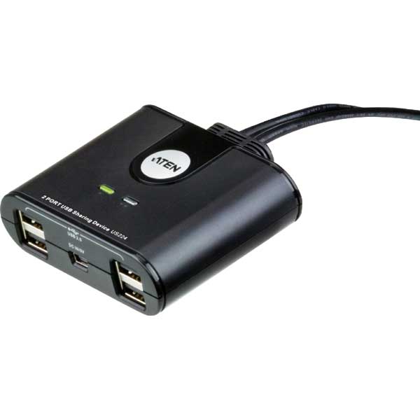 US224  Switch de periféricos USB 2.0 de 2 x 2 puertos