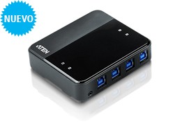 US234  Switch de periféricos USB 3.2 Gen1 de 2 x 4 puertos