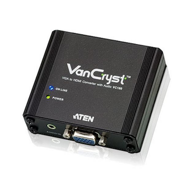 VC180  VGA to HDMI Converter with Audio