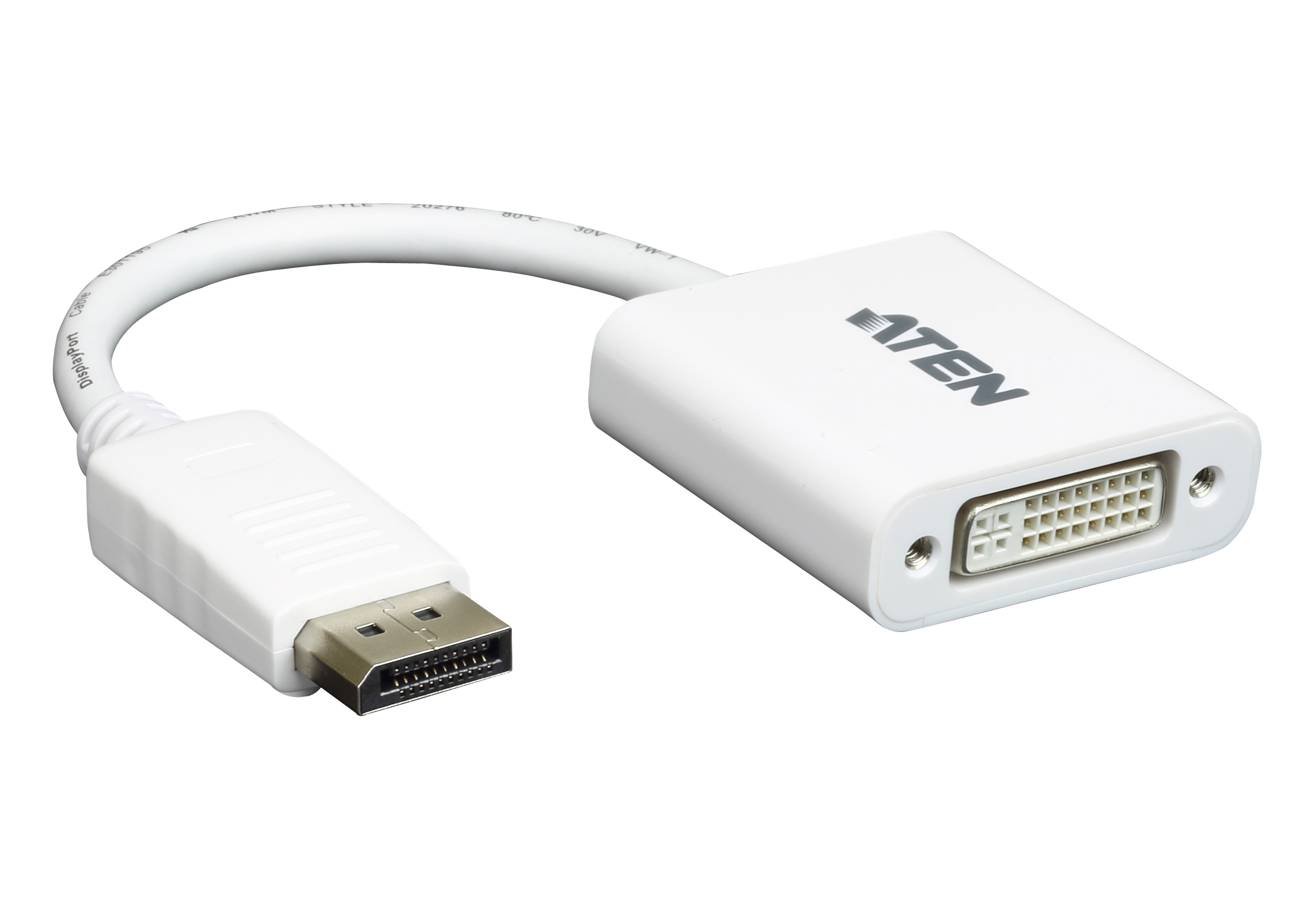 VC965  Adaptador de DisplayPort a DVI ATEN-VC965, ATEN VC965, Convierte se&ntilde;ales DisplayPort a salida DVI