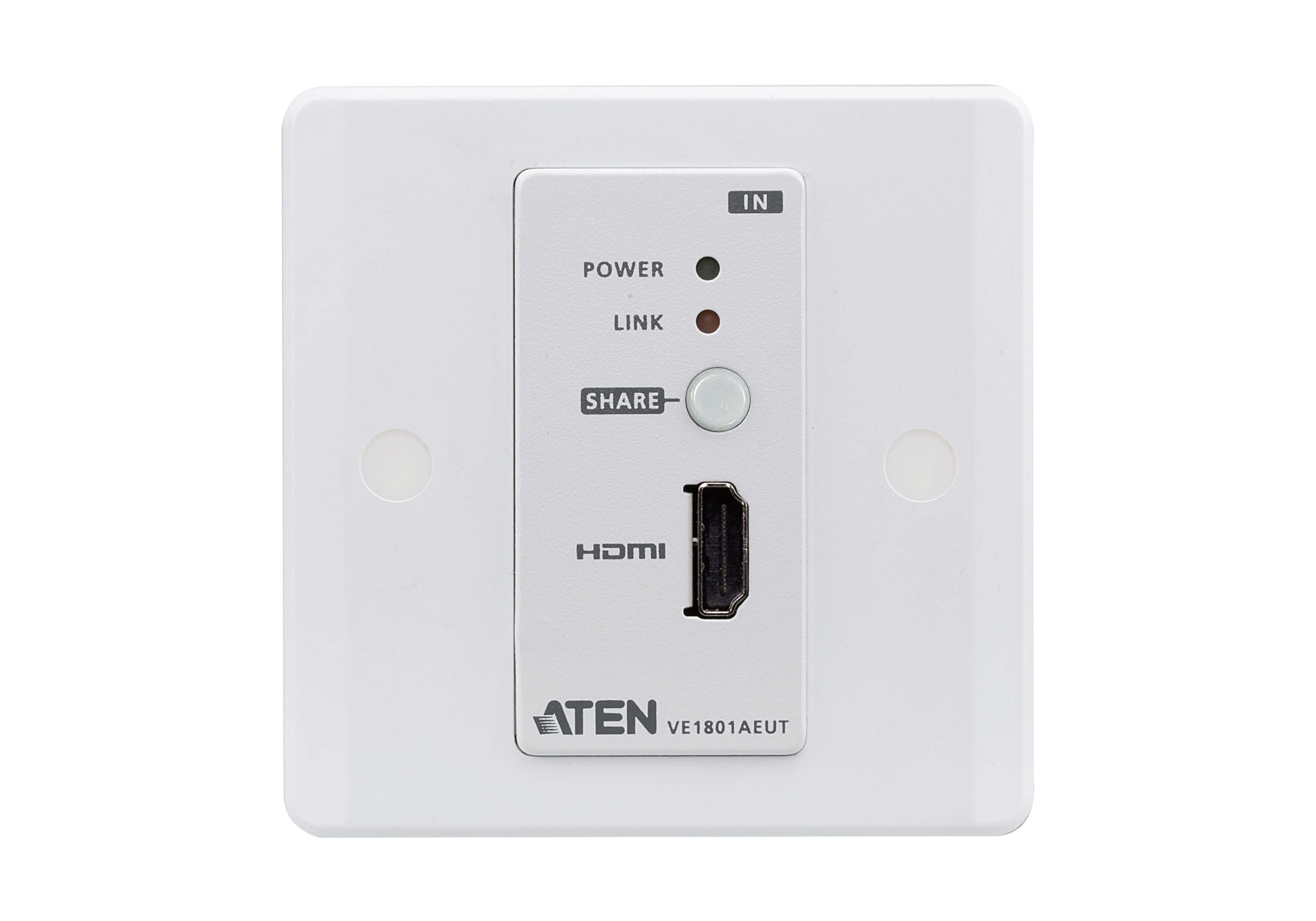 VE1801AEUT  Transmisor encastrable HDMI HDBaseT-Lite con embellecedor / PoH (PoH PD)