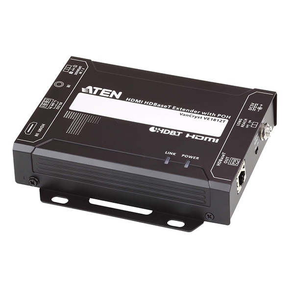VE1812T  Transmisor HDMI HDBaseT 100 metros con PoH (4K a 100 m) (HDBaseT Class A) (PoH PSE) ATEN