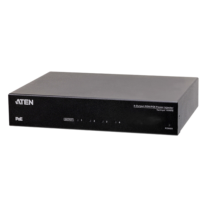 VE44PB  Inyector PoH/PoE de 4 puertos   ATEN **Ultimas Unidades****