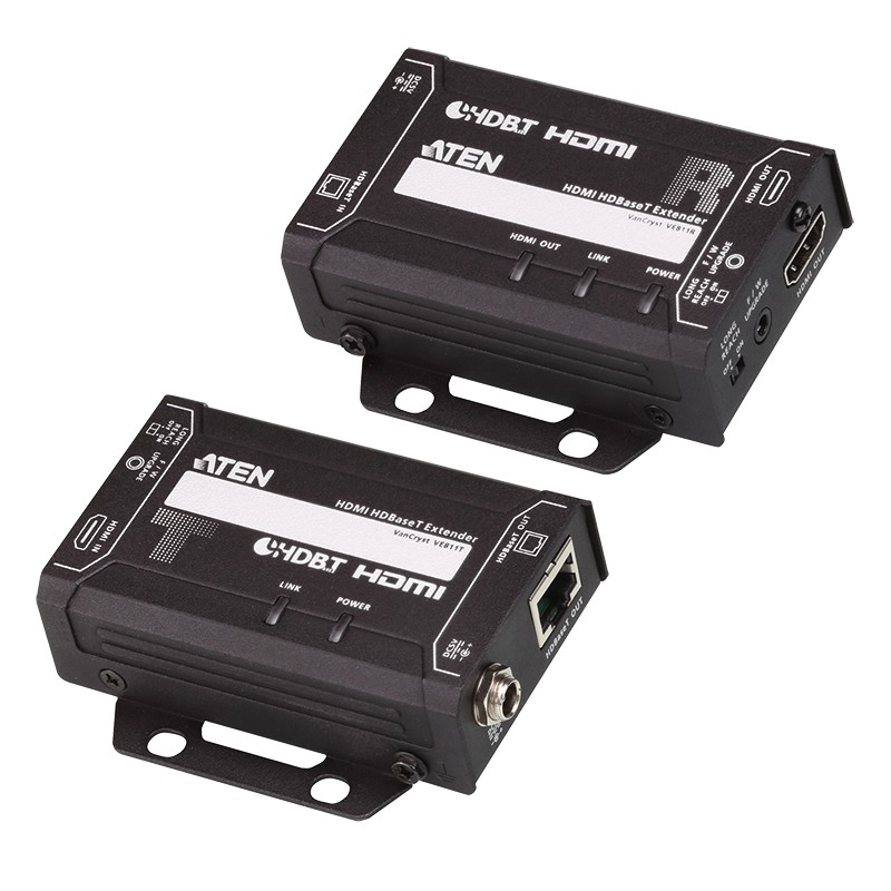 VE811  Kit Extender HDMI HDBaseT 100 metros  (4K a 100 m) (HDBaseT Class A)  ATEN VE811