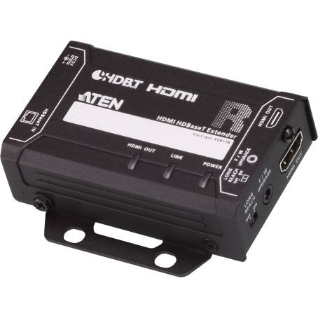 VE811R-AT-G  4K HDMI HDBaseT Receiver (4096 x 2160 up to 100m; Long reach mode 1920 x 1080 up to 150m)
