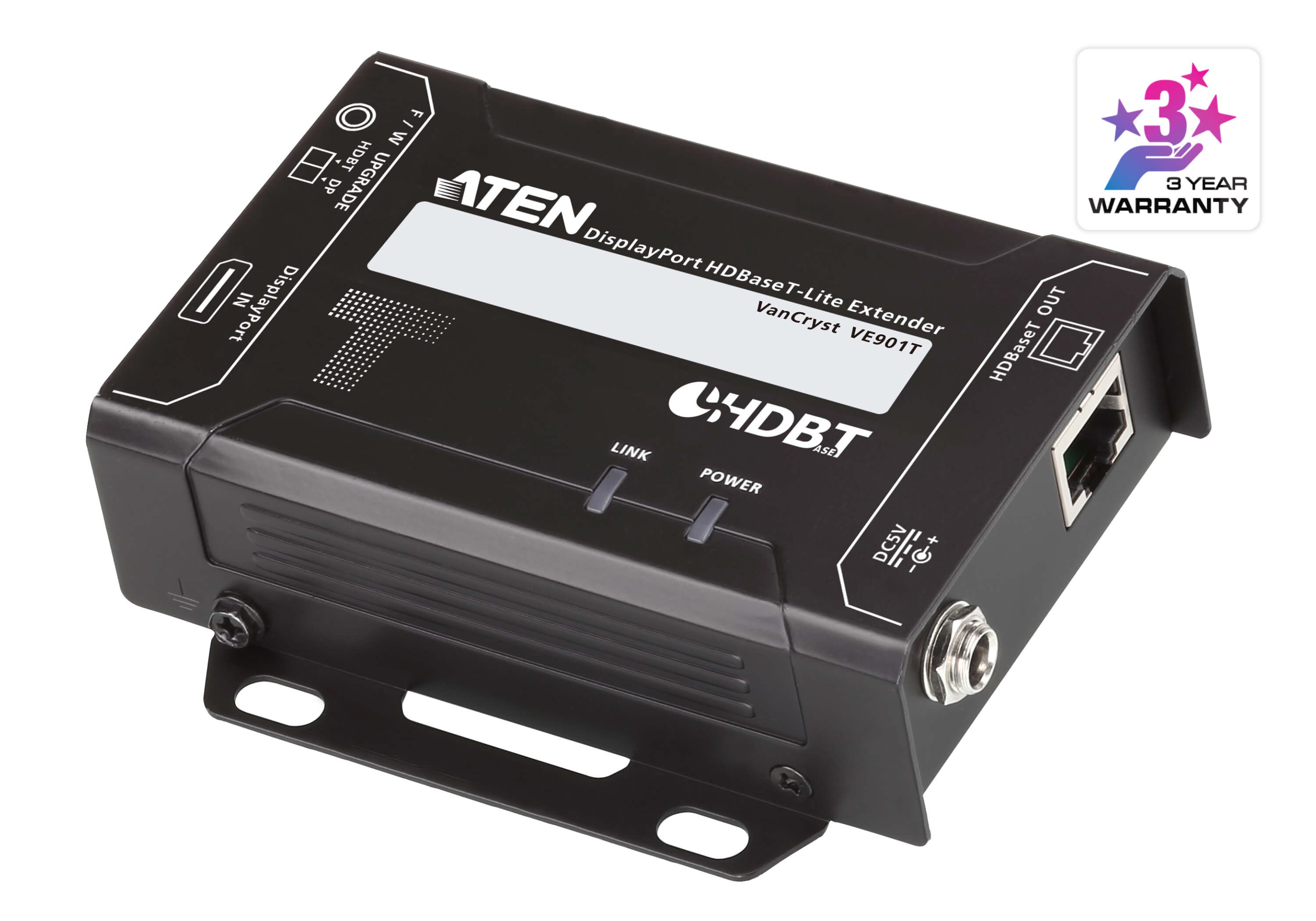 VE901T-AT-G  Transmisor 70 metros DisplayPort HDBaseT-Lite (4K a 40 m; 1080p a 70 m) (HDBaseT Clase B)