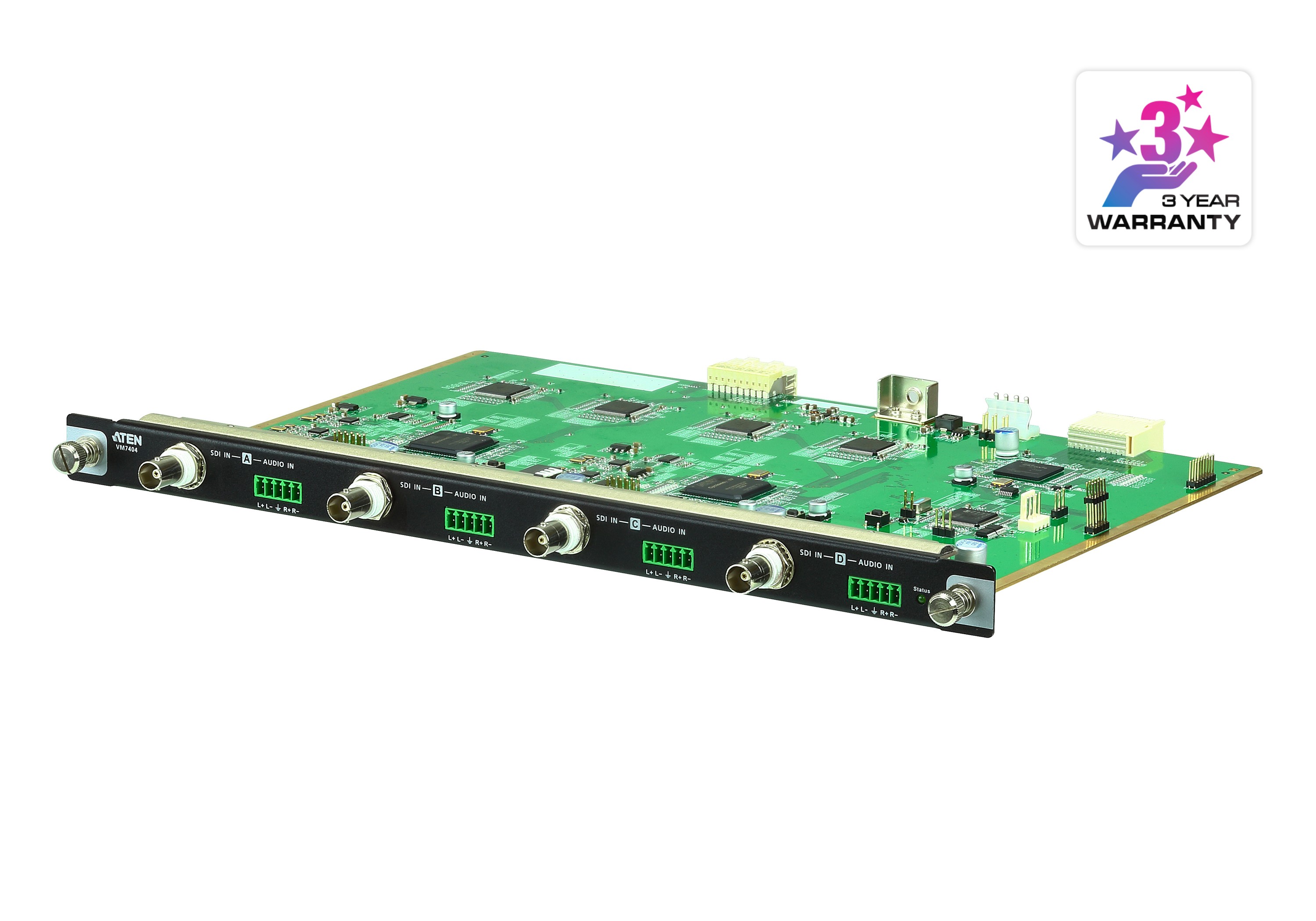 VM7404  Tarjeta de entrada 3G-SDI de 4 puertos