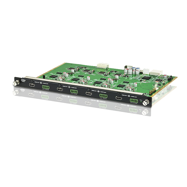 VM8804  Tarjeta de salida HDMI de 4 puertos con escalador
