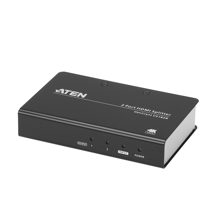 VS182B  Splitter HDMI  2 puertos 4K 60Hz ATEN-VS182B