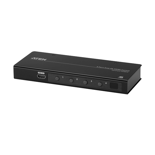 VS481C  4-Port True 4K HDMI Switch with IR / RS-232 Control