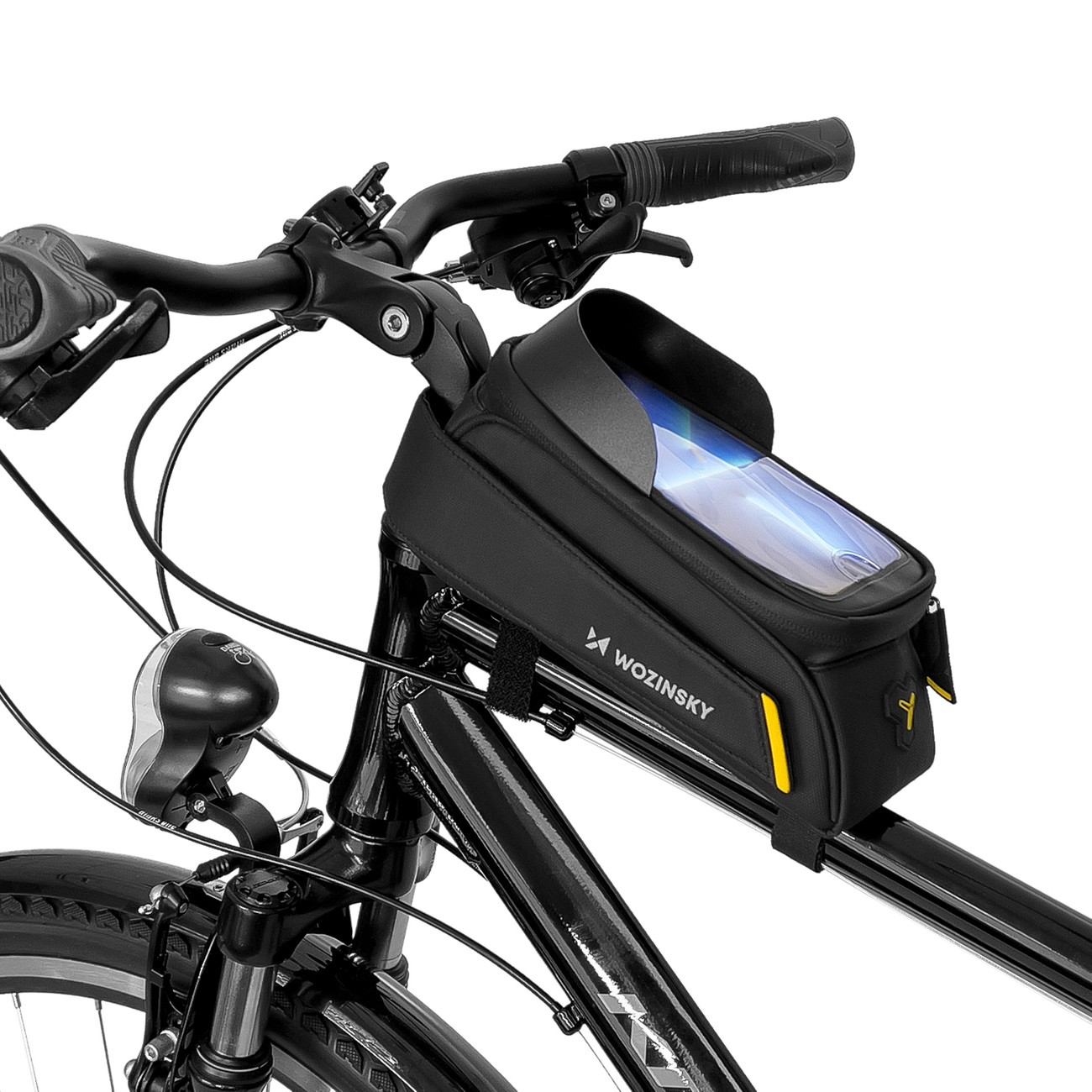 WBB25BK  Wozinsky frame bike bag phone holder 1l black (WBB25BK) **Ultimas Unidades****
