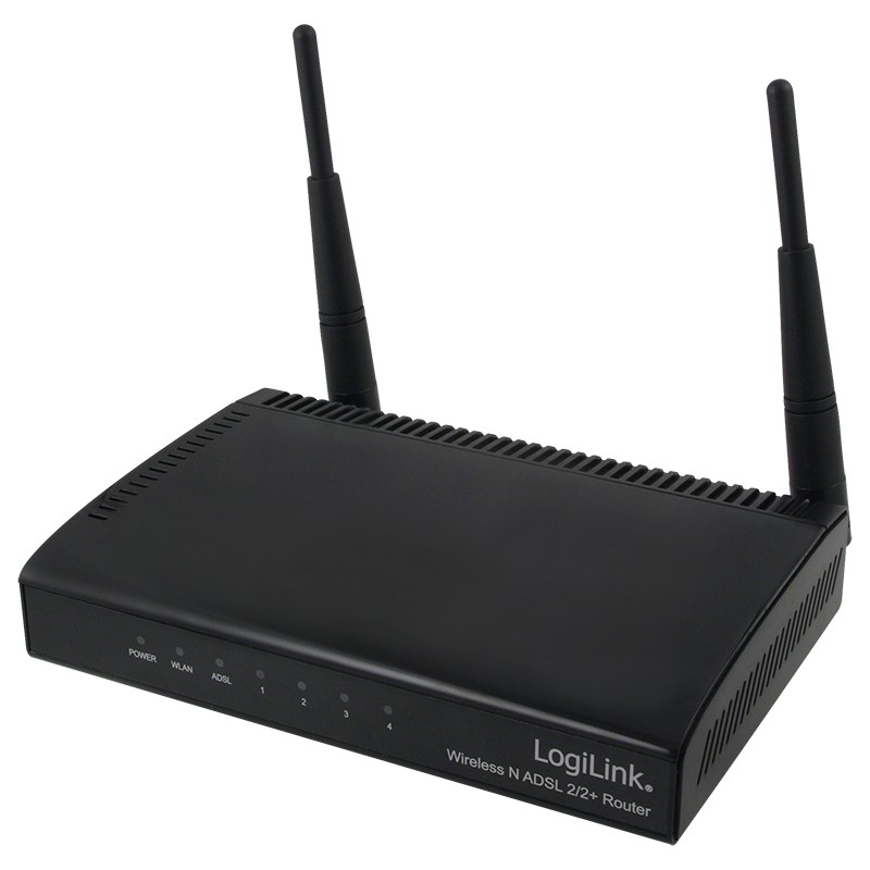 WL0067  Modem Router ADSL2/2+ WLAN 802.11 b/g/n Anexo A Logilink*